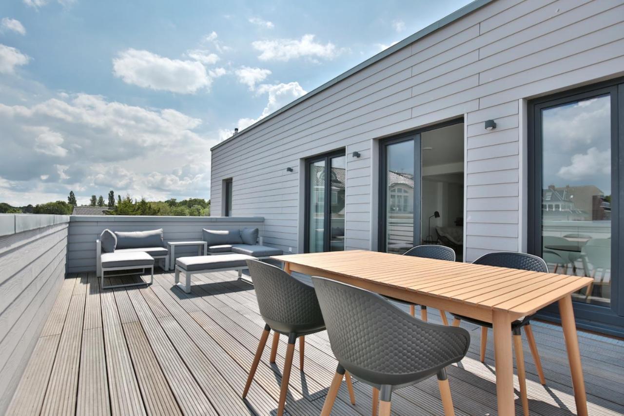 Strandperle Ostsee Penthouse Suite 2 닌도르프 외부 사진