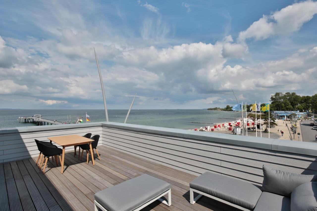 Strandperle Ostsee Penthouse Suite 2 닌도르프 외부 사진