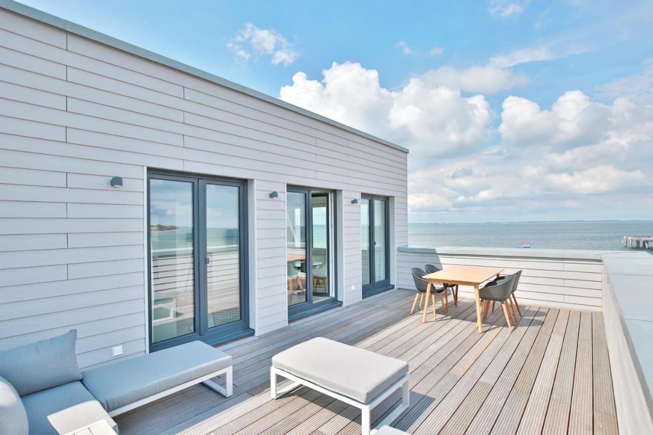 Strandperle Ostsee Penthouse Suite 2 닌도르프 외부 사진